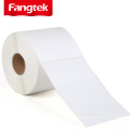 Good stock and good quality Semi-gloss paper 4x6'' barcode stickers roll